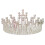 Accessoire Gâteau Couronne Argent Perles Strass Chic 2