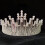 Accessoire Gâteau Couronne Argent Perles Strass Chic 11