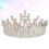 Accessoire Gâteau Couronne Argent Perles Strass Chic 5