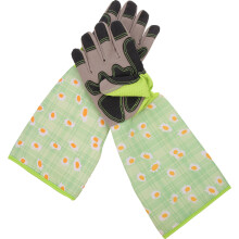 2 Paar Bedruckte Gartierhandschuhe Lange Gartenhandschutz