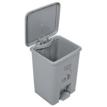 1St Schrittbetriebener Müllbehälter 15L Für Zu Hause Büro