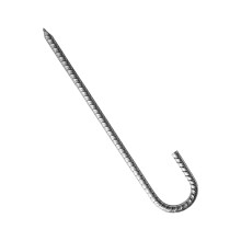 4Stk. Heavy Duty Metallpflock Bewehrungsstäbe Zeltanker J-Haken