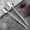 3Stk Eisschlecklöffel Langstiel Cocktailspoon 11