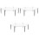 3 Sets Cupcake Präsentationsständer Transparent Servierplatte 5