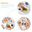 Dumpling Dish Abendessen Teller Keramik Einfacher Teller 10