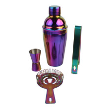 8 1 Set Cocktailshaker 550 Ml Bunt Barzubehör