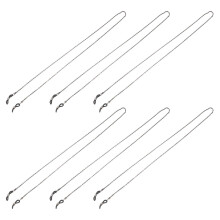 6Stk Brillenkette: Verstellbarer Halter Für Damen Herren – Edelstahlband