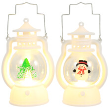 4 Led Weihnachtslaterne Dekolampe Hängelaterne Xmas Leuchte