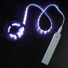 1St 1M 5V LED Sensor Streifen Für Schrank 60 Lampen 6500K