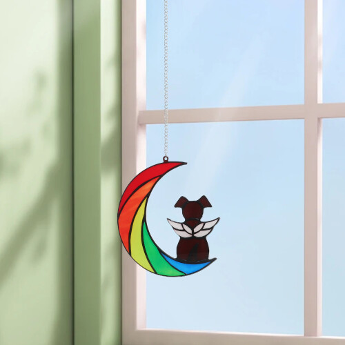 Mond Mit Fensterhänger Dekoratives Hängendes 2