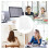 Clear Vinylschallplattenhalter Desktop Albumablage 11