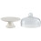 1 Set Kuchentablett Mit Deckel Keramik Servierplatte Halter 2