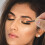 100Stk Einweg Lidstrich Augenstäbchen Make-up Applikator 11