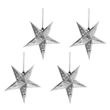 2 Sets Weihnachten Hängende Anhänger Pentastern