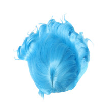 Stylish Kurzhaarperücke Mit Für Halloween Cosplay Blau