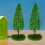 4 Diorama Bäume DIY Modell Sandtisch 11