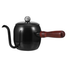 1Stück Kaffeekanne Langspout Kaffeekanne Holzgriff Kaffeepot