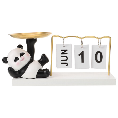 Eingangsschlüssel Ablage Mit Kalender Kleinkram Tierfigur Tablett 1