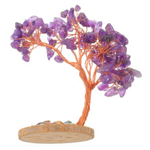 Amethyst Kristall Baum Edelstein Für Büro Schreibtisch