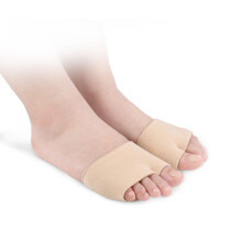 1 Paar Verdickte Ultra-Weiche Hallux Valgus Zehentrennschiene Größe L