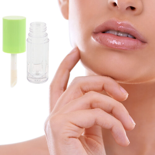 5Stk Leere Lipgloss 6Ml Mit Großem Aus Kunststoff 2