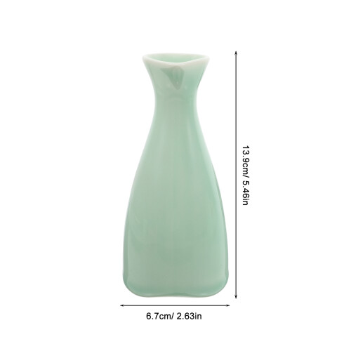 1 Set Keramik Sake Servierflasche Mit Wärmer 1