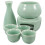 1 Set Keramik Sake Servierflasche Mit Wärmer 10