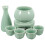 1 Set Keramik Sake Servierflasche Mit Wärmer 9