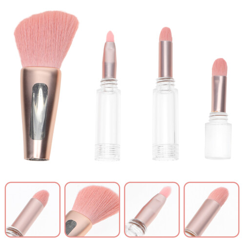 1Set Multifunktion 4-In-1 Make-Up- Gesichtspuder Lidschatten 2