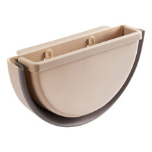 Faltbarer Wandabfalleimer Für Küche, Haushalt Und Auto (Beige)