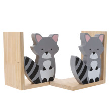 1 Paar Cartoon Buchhalter Süße Buchstützen Desktop Organizer