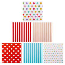 6 Bögen Geschenkpapier Chic Diy Wrapper Geschenkverpackung