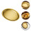 1Stück Oval Teller Grillplatte Servierplatte 4