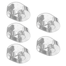 5Stk Tragbarer Wimpernklebeband- Acryl Vlies Abroller