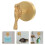 Messing Kleiderhaken Wandgarderobe Wohnaccessoire 3