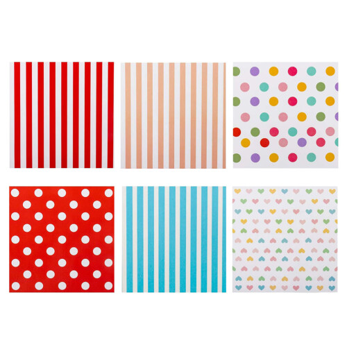 6 Bögen Geschenkpapier Chic Diy Wrapper Geschenkverpackung 2