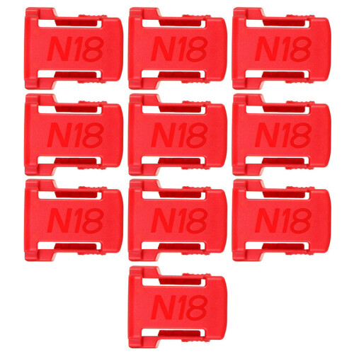 10St Durable Battery Holder Batterieständer Rot 2