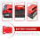 10St Durable Battery Holder Batterieständer Rot 10