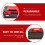 10St Durable Battery Holder Batterieständer Rot 8