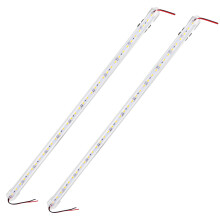 2St Dc 12V 50Cm Aluminium Led Streifen Leiste Licht (Warmweiß)