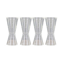 4Stk Skalenbecher Unze Für Cocktailparty Heimbar L
