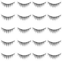 10 paren valse - pluizige wimperextensies voor vrouwen
