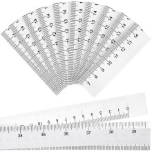 100 Papiertapes Einweg Maßband Doppelskalen Körpermessung