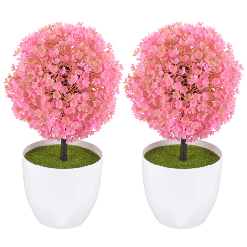 4 Künstliche Topiary , Simulierter Bonsai, Wohnaccessoire
