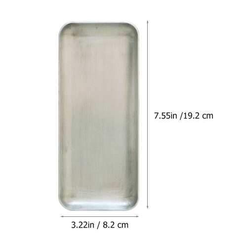 1Stk Robustes Aluminium - Und Serviertablett Für Zuhause 1