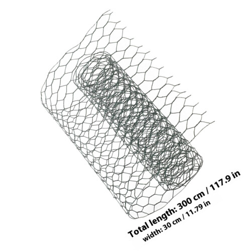 1 Rolle Drahtgitter Robustes Eisen Geflecht Blumendraht 1