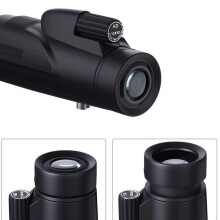 1 Telescopio 12X50 Portátil Con Y Soporte Para Teléfono