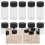 24 Unidades Frascos De Vidrio Transparente 5 Ml Con 9