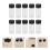 24 Unidades Frascos De Vidrio Transparente 5 Ml Con 3