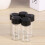 24 Unidades Frascos De Vidrio Transparente 5 Ml Con 6